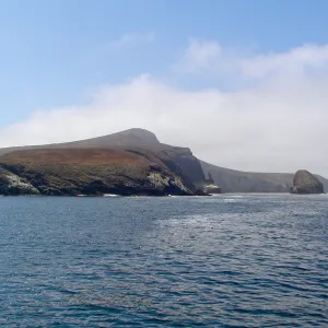 Santa Barbara Island trip, Island view