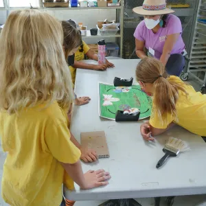 Jr. Naturalist Summer Camp Horticulture Unit Tour