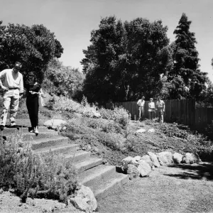 Historic Home Garden in the Meadow View