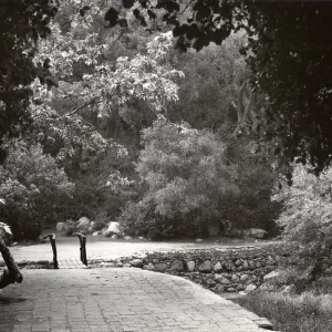 top of Mission Dam, before 1969
