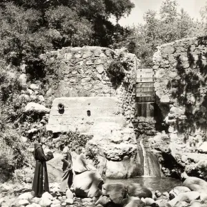 below Mission Dam, SBBG