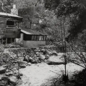 Guild House, Mission Creek flood, Spring 1969