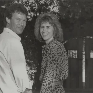 Chris Cullen and Gillian Christie, co-hosts of the radio talk-show 'Garden Gossip'