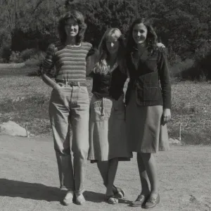 Margaret Connor, Erika Hill, and Mary Hochberg 1981