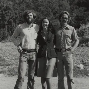 The Botanists: Steve Timbrook, Mary (Hochberg) Carroll, Steve Junak