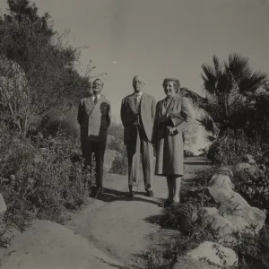 Mr. Hague, General and Mrs. Lassiter, 1945