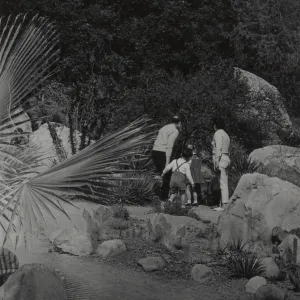 Visitors at Santa Barbara Botanic Garden