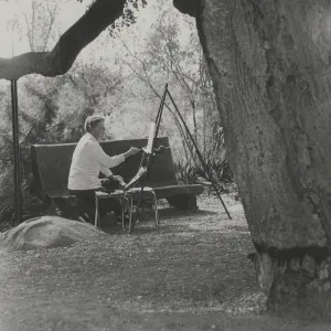 Artist in the Garden