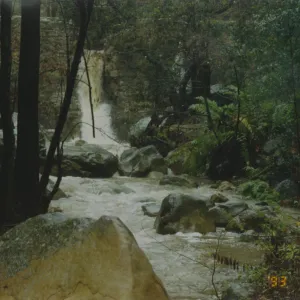 Mission Creek below Mission Dam