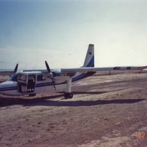 airplane on Santa Rosa Island