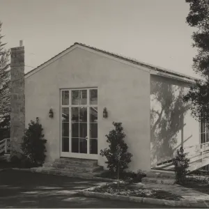 original Blaksley Library before renovation and additions