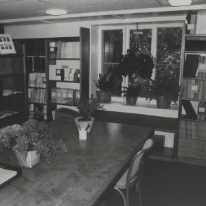 Muller Reading Room Interior at Opening