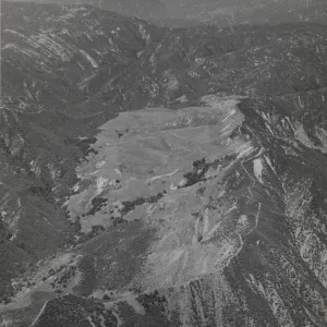 Loma Pelona summit, from the air