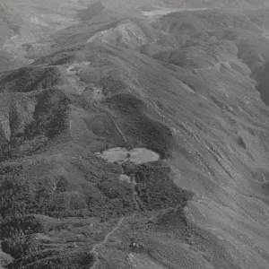 Dry Lakes Ridge, aerial view