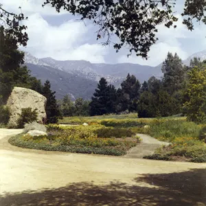 lower Meadow and mountain view from Garden entrance