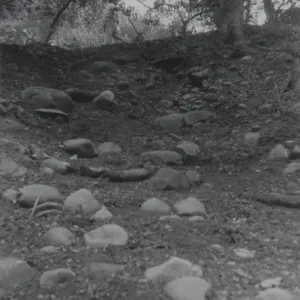 preparing the Indian Steps slope, 1957
