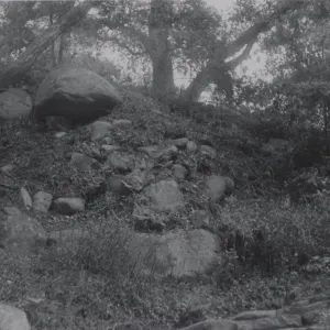 preparing the Indian Steps slope, 1957