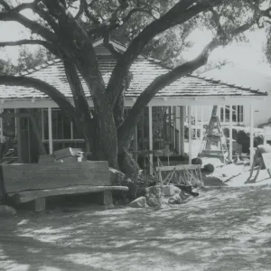North Wing construction