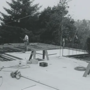 Herbarium construction second floor