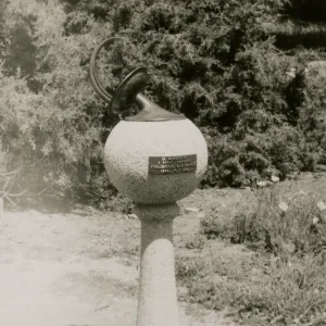 Sundial, 'In memory of a great engineer, Frederick B. Edwards, 1852-1933'