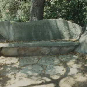 Elmer and Ervanna Bissell Bench, 1941