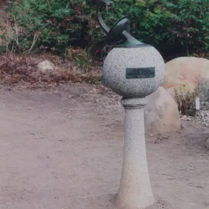 Frederick B. Edwards Sundial, 1958, Meadow