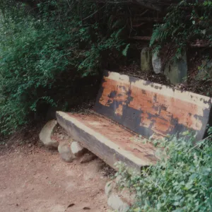 Alvira M. Janeway Bench, 1985, Pritchett Trail