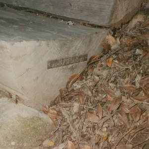 Alvira M. Janeway Bench, 1985, Pritchett Trail