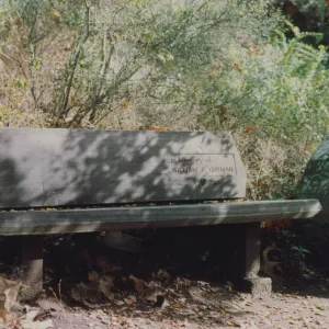 William F. Qatman Bench, 1969, Campbell Trail