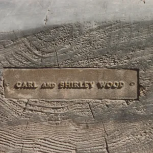 Carl and Shirley Wood Bench, 1988, Meadow