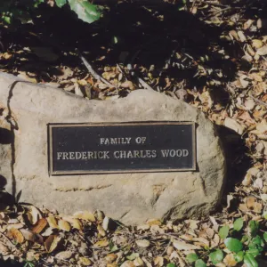 Ada Wood's Bench, Family of Frederick Charles Wood, 1977, Porter Trail