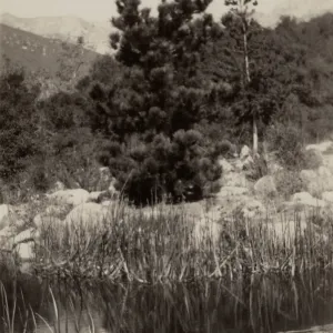 Historic Mountain Lake, SBBG, circa 1933, 1930s