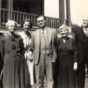 Photos from Ethel George Lyons of George house and family