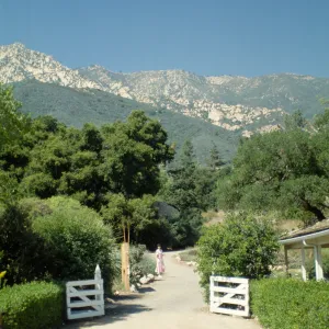mountain view from Blaksley Library