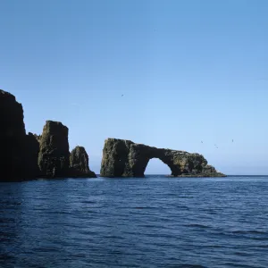 East Anacapa Island, South end