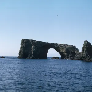 East Anacapa Island, South end