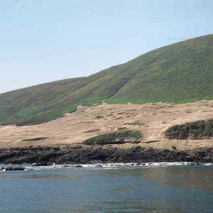 Santa Barbara Island from boat