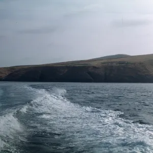 Santa Barbara Island from boat