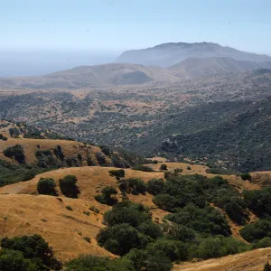 Santa Catalina Island, looking NW, Silver Peak