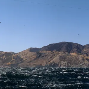 Santa Cruz Island from Ocean