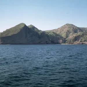 Santa Cruz Island from Boat