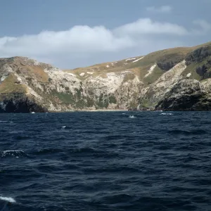 Santa Cruz Island from boat