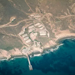 Navy Station on Santa Rosa Island