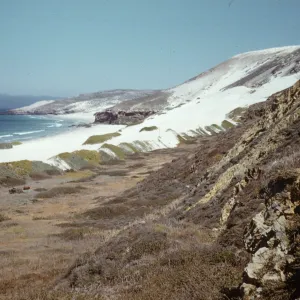 Beach dunes on San Miguel Island