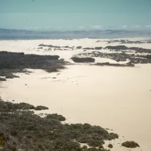 Fog sweeping in on San Miguel Island