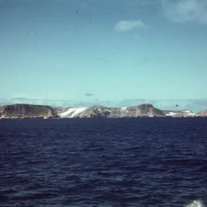San Miguel Island seen from ocean