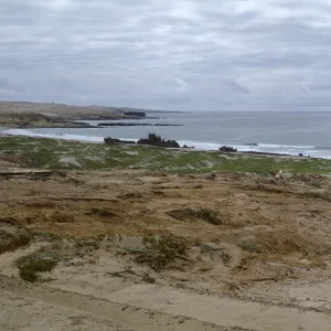 shipwreck on the beach, San Nicolas Island