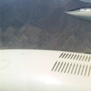 north end of Cedros Island from the air