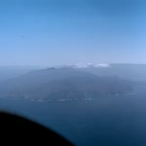 North end of Cedros Island, from the air
