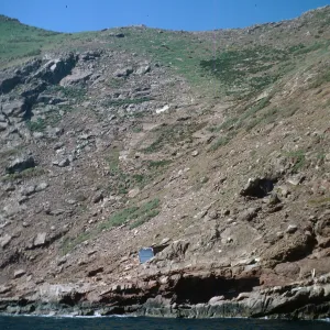 North Coronados Island landing area and shack